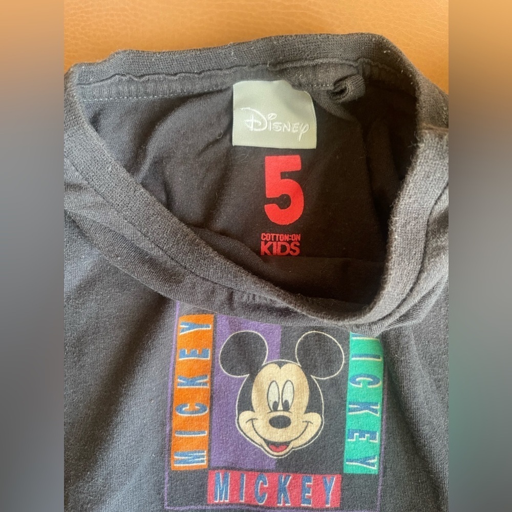 Coton on mickey mouse bundle shirt - Picture 7 of 9